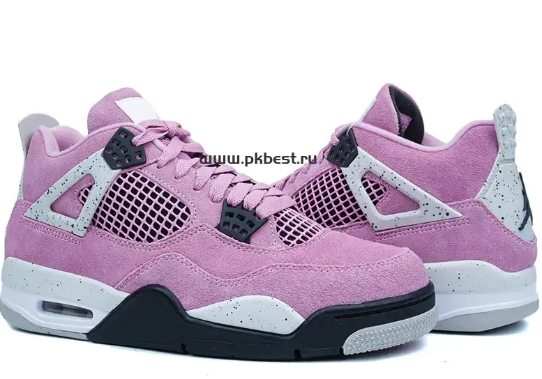 Jordan TO 4 READY PK RETAIL SHIP “Orchid” Air MATERIALS Jordan GOD 0504